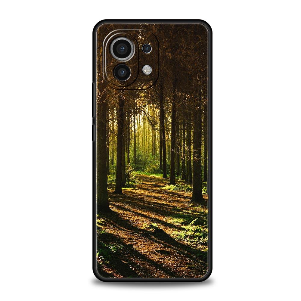 Forest Beach Sunrise Nature Case For Xiaomi Poco X4 X3 NFC F3 F4 M3 M4 Mi Note 12T 10 12 11 Ultra 11T Pro 10T Lite 9T 5G Cover