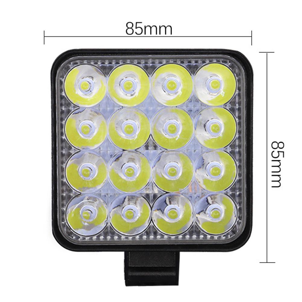 Online Car Accessories Square Bright LED Spotlight Work Light SUV Truck Driving Fog Lamp