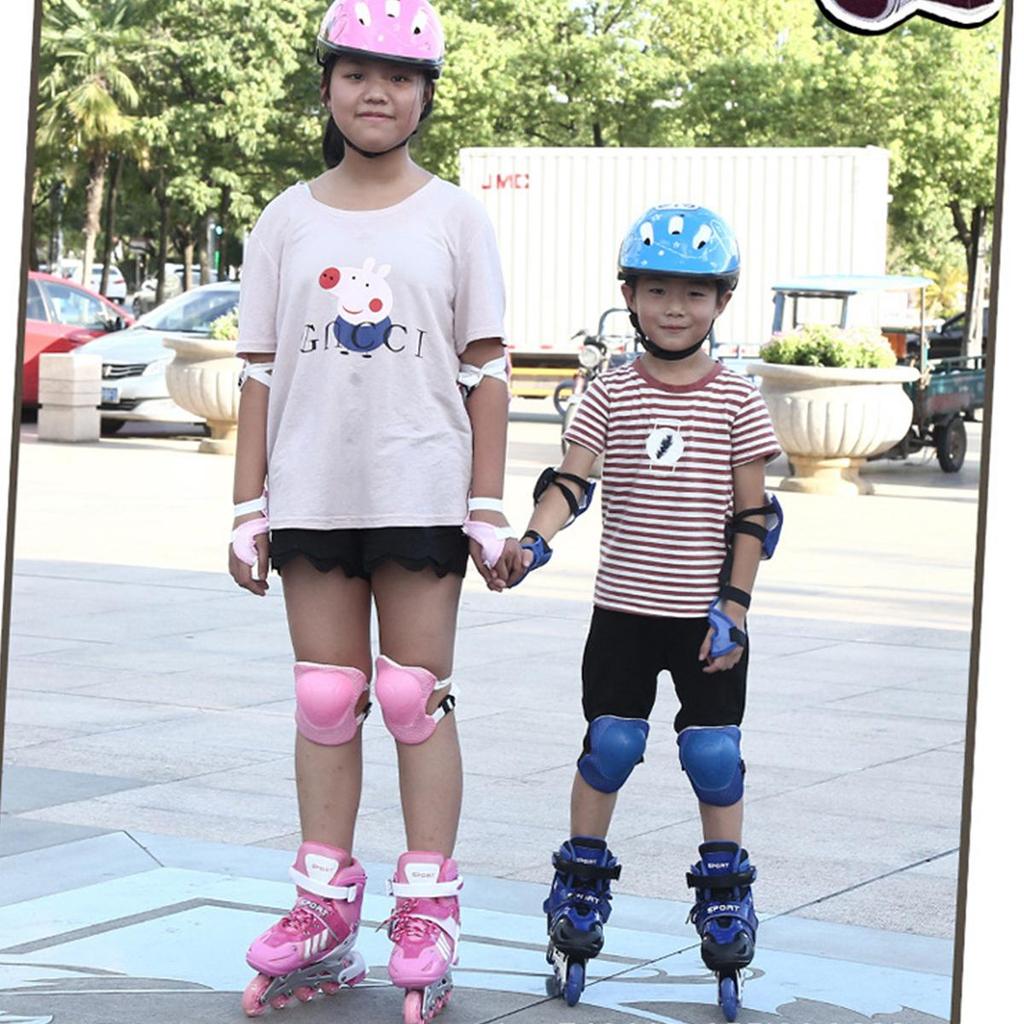 Светящиеся детские роликовые коньки со вспышкой для мальчиков и девочек, размеры S/M/L, Рождественский подарок для детей, удобные дышащие