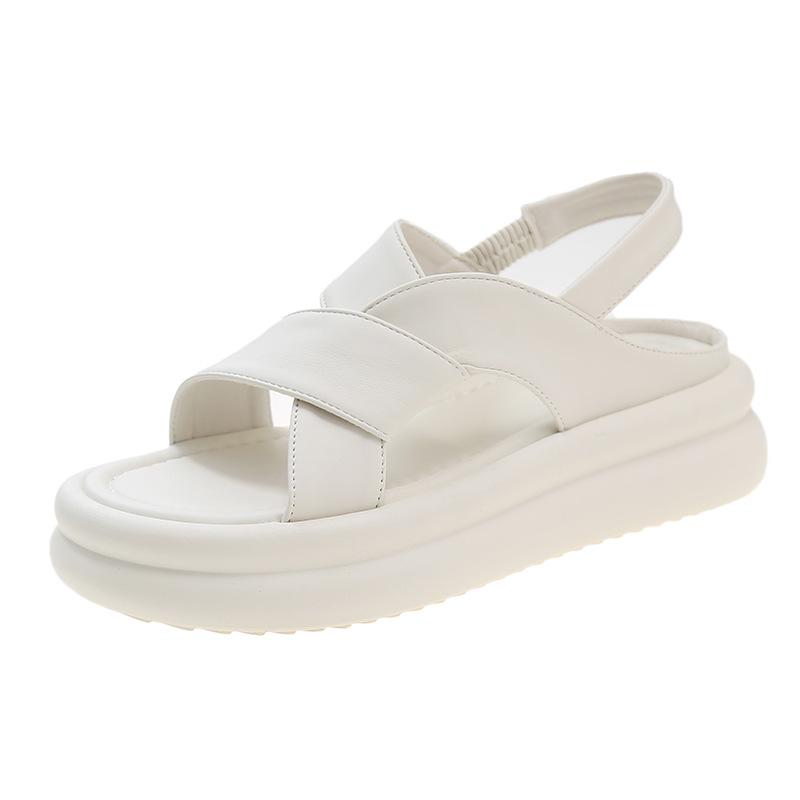 Винтажные модные женские сандалии Muffin Soft Sole Roman
