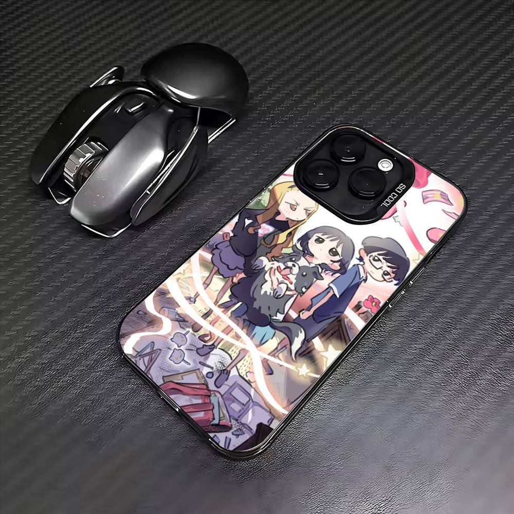Чехол для телефона Anime T-Takopis O-Original Sin для iPhone17,16,15,14,13,12,11 Plus,Pro Max Цветной Посеребренный Внутренний Чехол