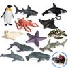 Marine Organism Model Turtle Crab Starfish Dolphin Octopus Penguin Ocean Creatures Figurine