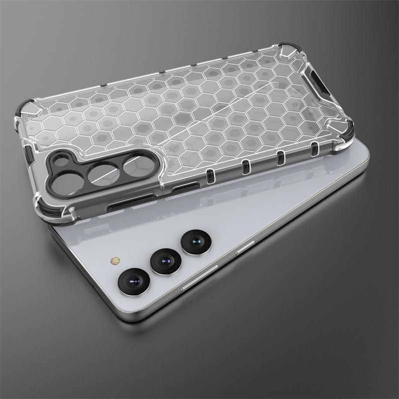 Сотовая ударопрочная для Samsung Galaxy S23 Чехол Бронированный Capa S23 Plus Ultra S22 S21 S23 FE S20 Чехол Прозрачный TPU PC Защита