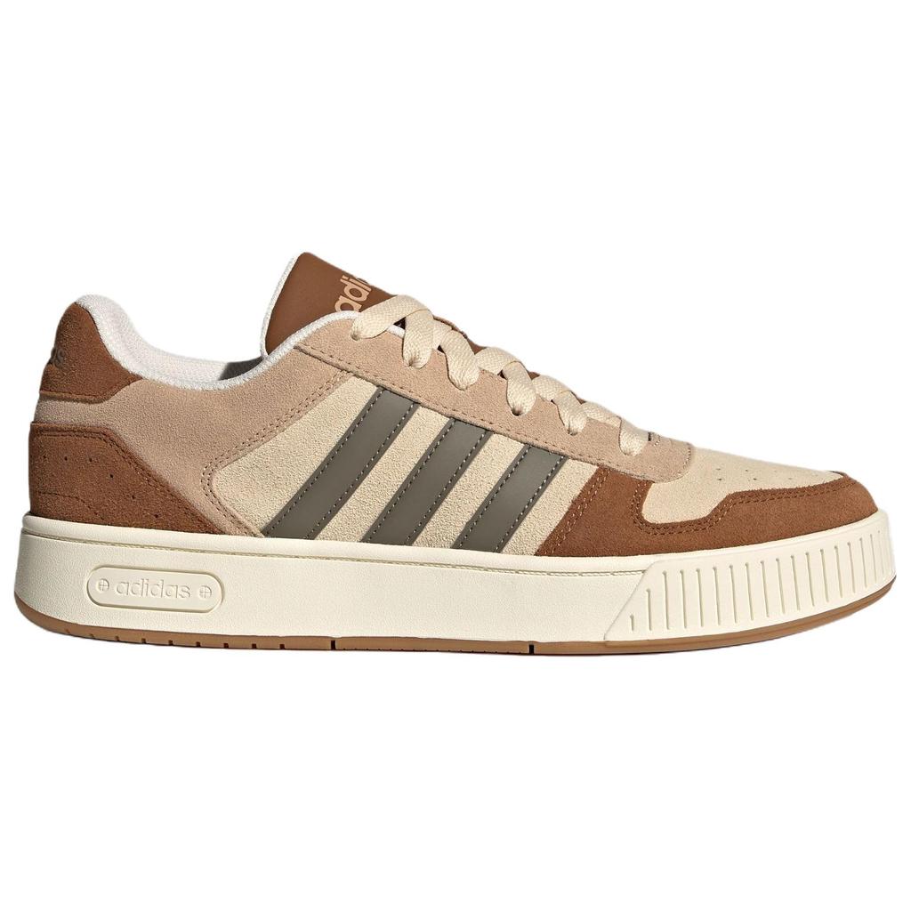 Adidas D PAD Anti Slip Wear Resistant Low Top Skateboard Shoes Unisex Beige Brown Sneakers KK1416