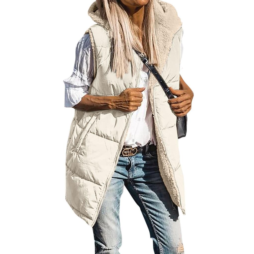 Женская осенне-зимняя повседневная модная однотонная куртка с капюшоном