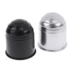 Универсальный 50-миллиметровый аксессуар для прицепа, черный, серебристый, крышка шаровой опоры фаркопа автомобиля