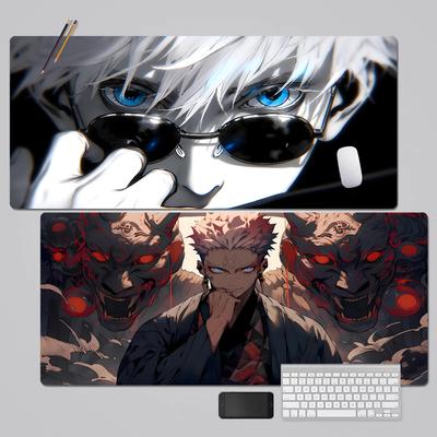 Горячий Аниме Jujutsu Kaisen Коврик для мыши Пад для мальчика Натуральная резина Игровой коврик для мыши Настольный коврик Размер Для Игр World Of Tanks CS GO Zelda