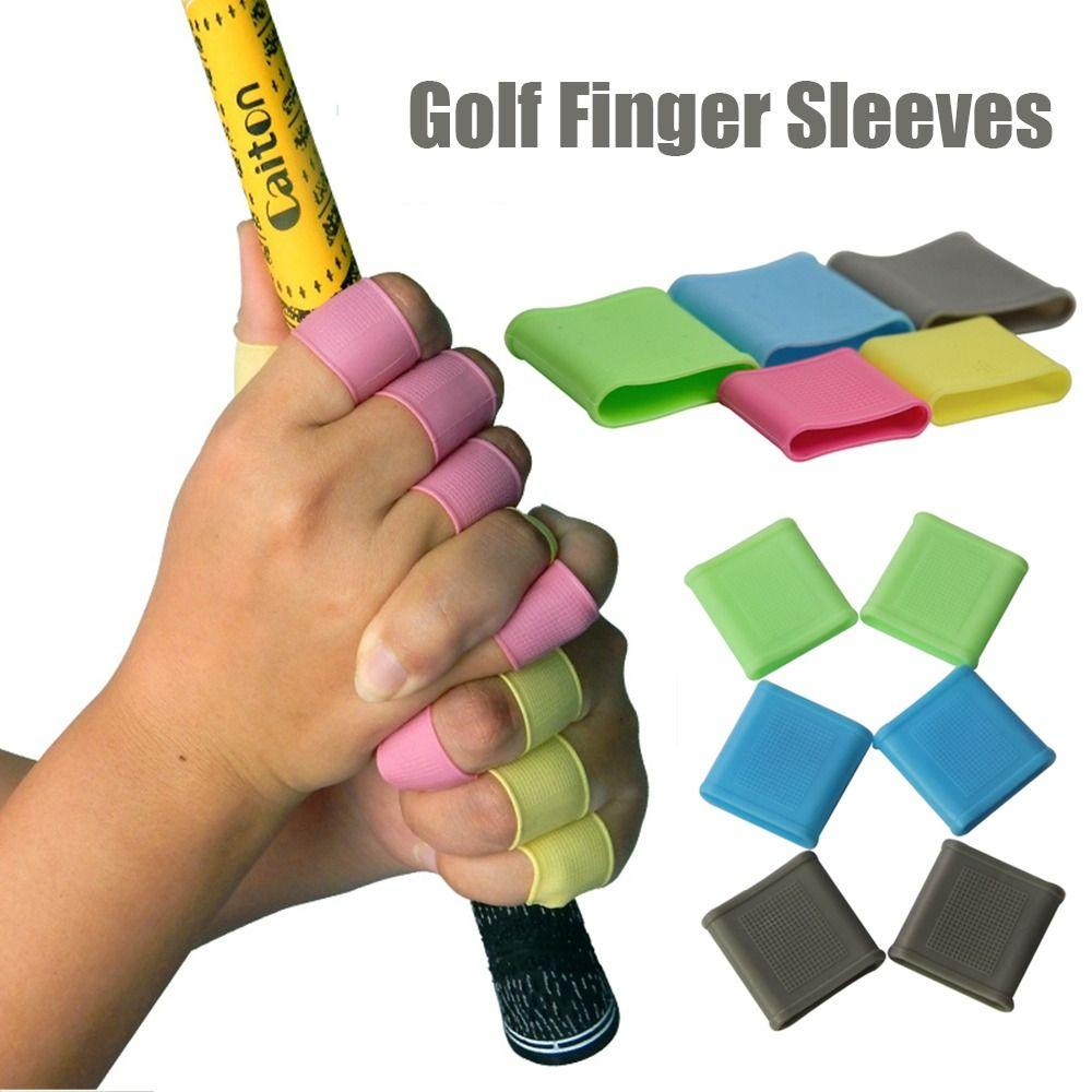 Basketball Tennis Bowling Hand Protector Support Silicone Sports Finger Band Golf Finger Sleeves