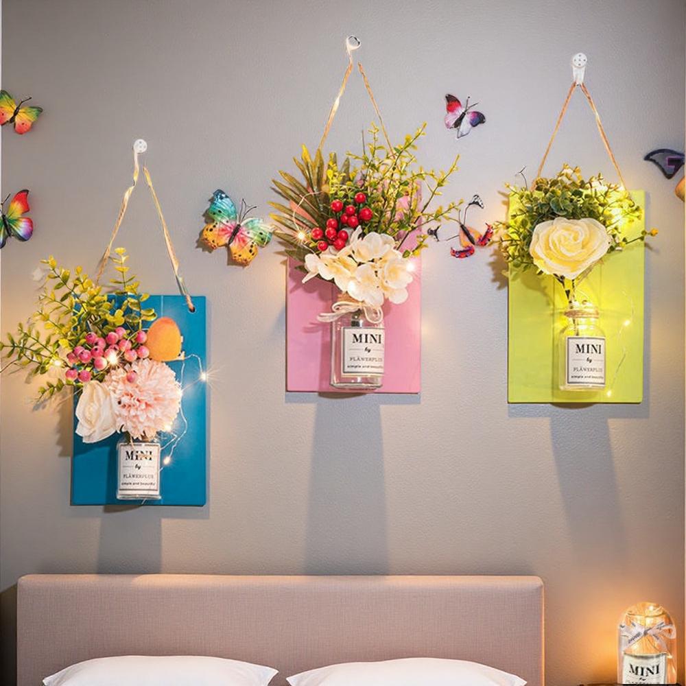 Children's Room Bedroom Wall Bouquet Decor Art Living Room Dining Room Wall Decoration Wedding Party Decorative Bouquet
