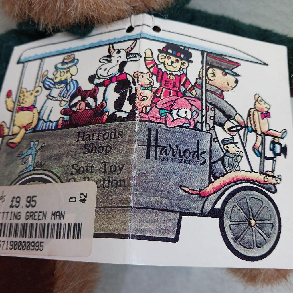 [USED] Harrods teddy bear plush toy