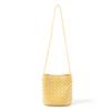 Fashionable Genuine Leather Women's Bag Woven Bag Simple and Versatile Small Bag Single-shoulder Crossbody Bag