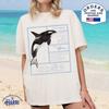 Футболка Killer Whale Comfort Colors, Футболка по морской биологии