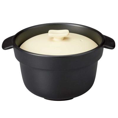 Рисоварка Banko Ware Range 3 Приблизительно Микроволновая печь Прямой огонь Сделано в Японии 18237 Плита, Чашки, 1600 мл, Духовка, Совместимость, Крем,