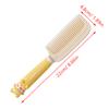 Cartoon Hairdressing Comb Women Student Hair Smoothing Comb Girl Heart Cute Silicone Straight Hair Comb For Children'S Home Use