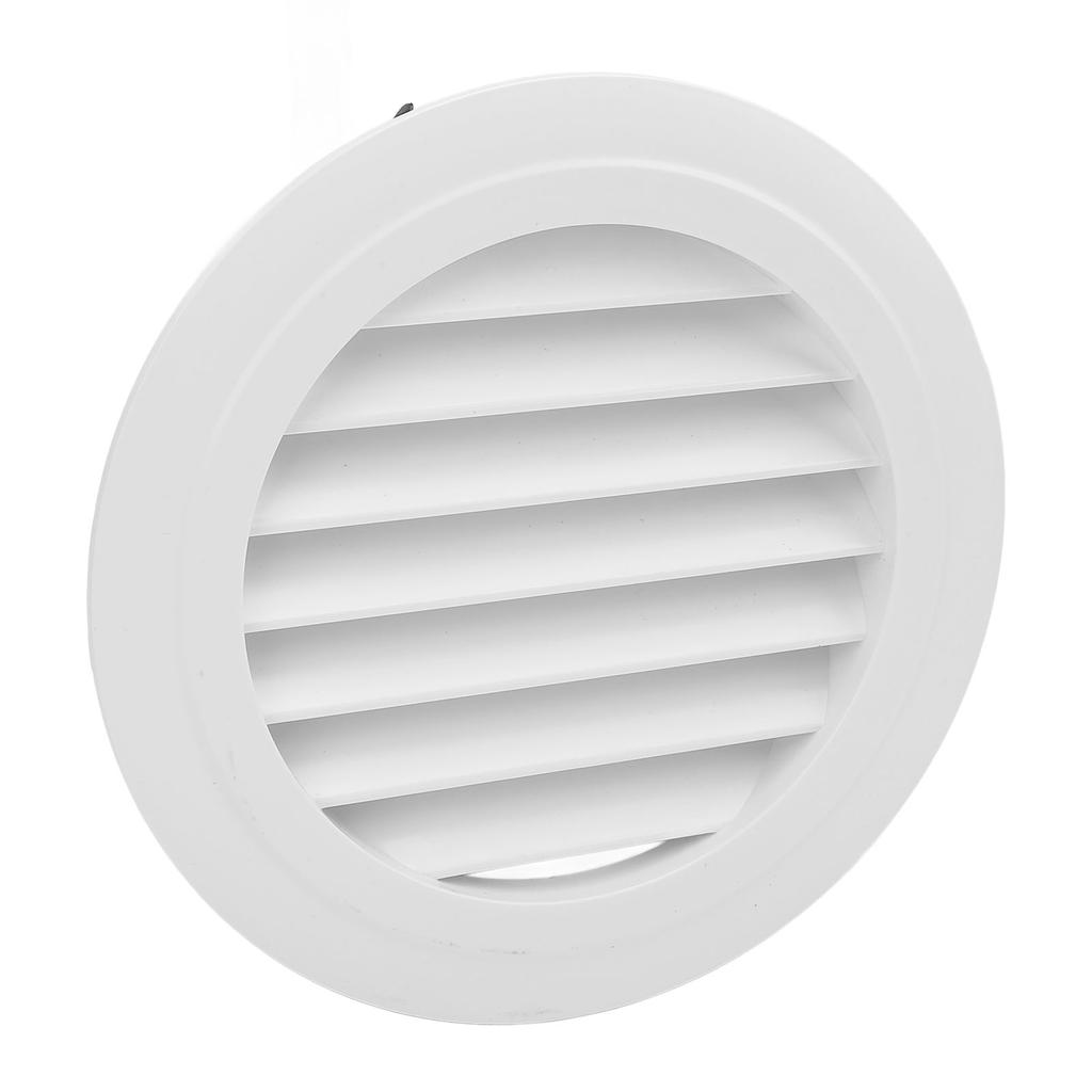 Круглая вентиляционная решетка 150 мм ABS Настенно-потолочный монтаж Наклонные жалюзи Крышка решетки для системы ОВКВ