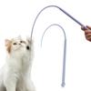 YFFSFDC Cat Toy, Popular Silicone Mouse Tail, Mouse-Shaped Cat Wand, Cat Tail, Fishing Rod, Cat Toy, Teething Stress Relief, Exercise and Stress