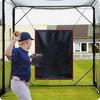 Baseball Backstop with Strike Zone Wear Resistant Simple Installation Batting Cage Backstop Softball Pitching Target