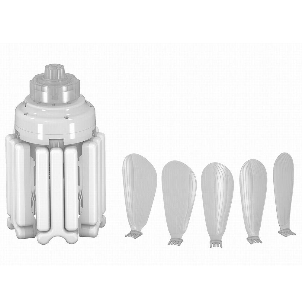 2 In 1 Ceiling Fan Light 4-Speed Regulation Electric Cordless Fan Creative Ceiling Fan  Office