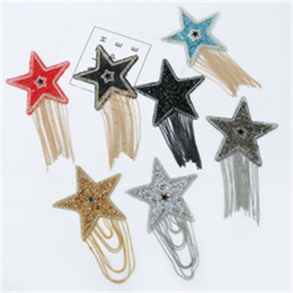 Pattern Sparkling Sequined Bling Iron-on Patches Clothes Appliques Clothing Accessaries Embroidery