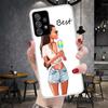 Лучшие подруги навсегда BFF Мягкий чехол для телефона для Samsung Galaxy A12 A22 A32 A52 A72 A02S A51 A50S A71 A70 A31 A20S Note 20 Ult