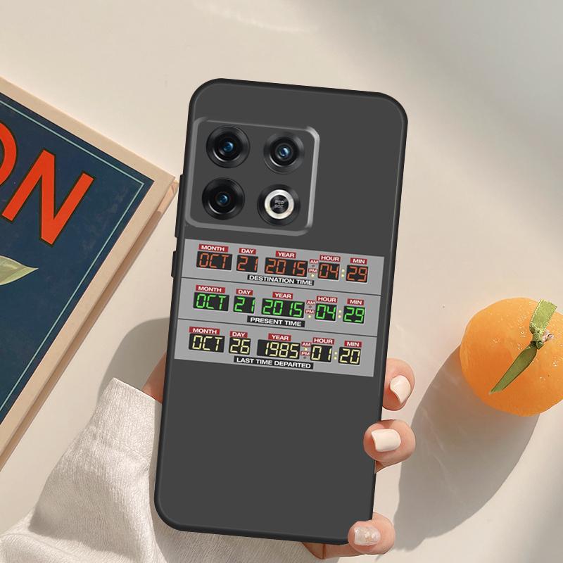 Чехол 'Назад в будущее' с конденсатором потока для OnePlus 13T 10T 10R 12R 13R 15 13 12 11 10 9 Pro Nord CE 5 2 3 4 Lite N20 N30