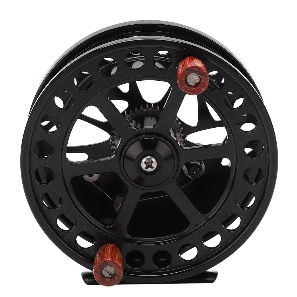 Катушка для нахлыста Алюминиевый сплав Черный Диаметр шпули 110 мм Аксессуары для удилища для правой и левой руки