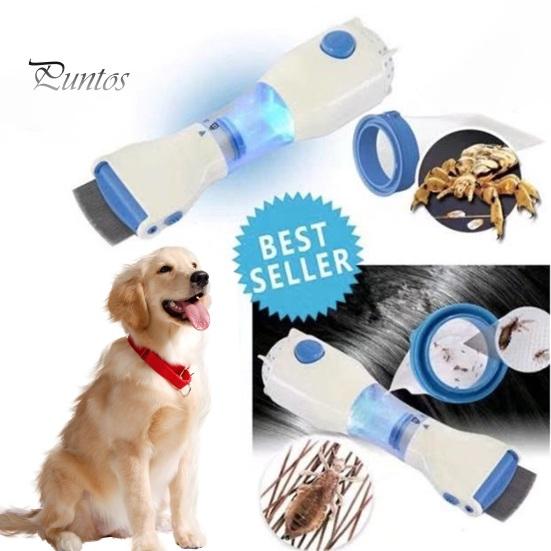 Средство для удаления блох для домашних животных Расческа для домашних животных Расчески с зубами из нержавеющей стали Вакуумная расческа Cooties Ловец вшей Устройство для удаления глистов для маленьких, средних и крупных домашних животных