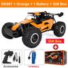Remote Control Car Rc Drift Racing 1:16 Vehicle Off Road Alloy 2.4g Radio High-speed Trucks With Led Light Climbing Gift Kid Toy