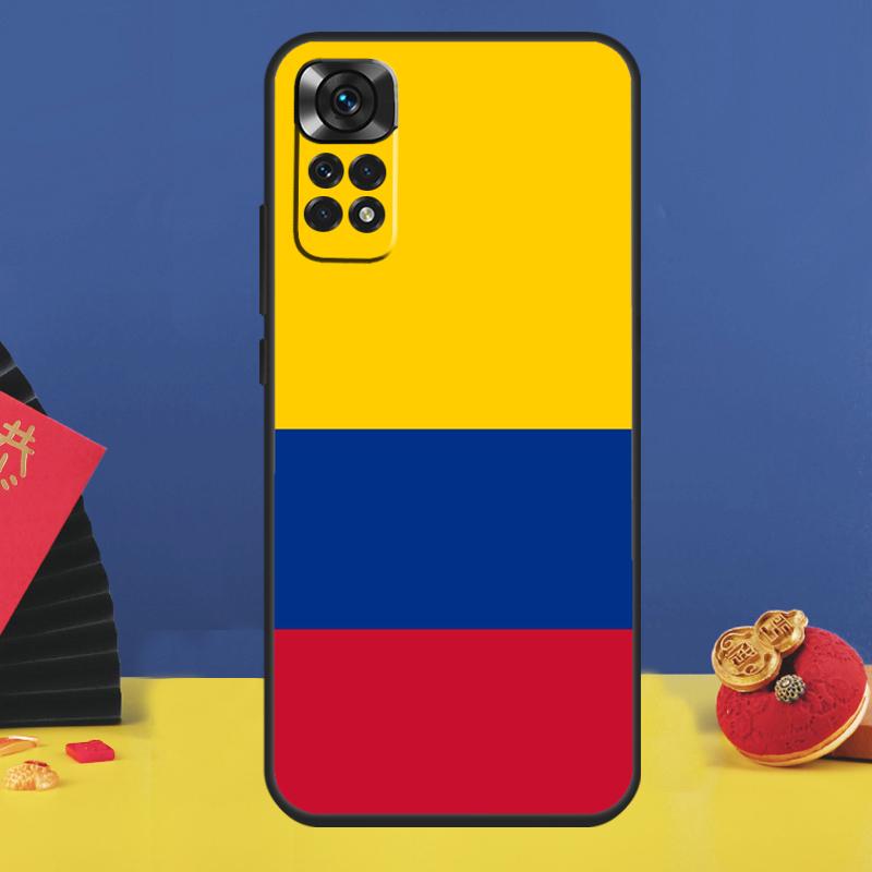 Colombia Flag Phone Case For Xiaomi Redmi Note 14 Pro 13 11 9 10 12 15 Pro Plus 10C 12C 13C 14C 15C Cover