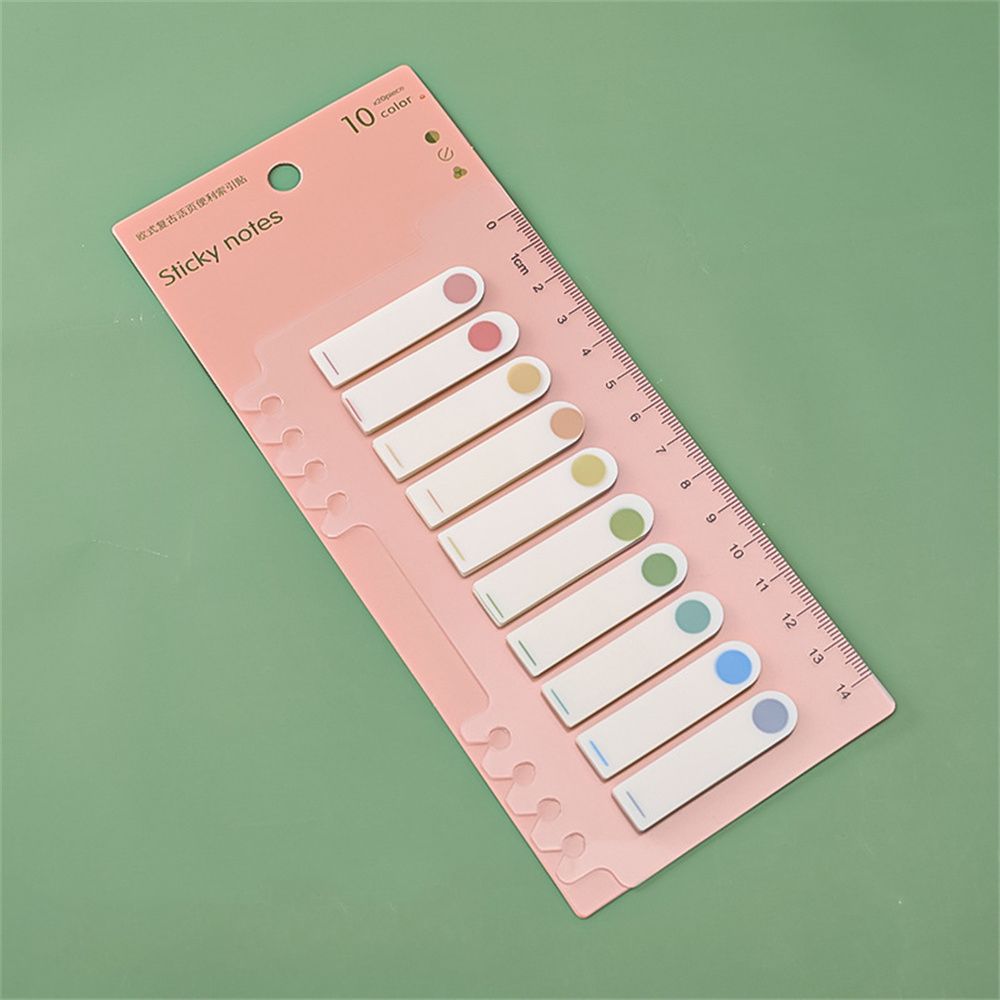 School Supplies Markers Paper Index Stickers Colorful Sticky Notes Flags Tabs Label Note Memo Pad