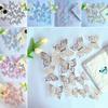 Multi-color 3D Hollow Butterfly Laser Reflective Decoration Sticker Butterfly Wall Sticker  Home