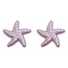 1000Pcs Pearl Color Plastic Starfish Flat Back Cabochon Scrapbooking DIY Embellishments Slime Charm Jewelry Hairpin Craft Decor