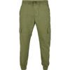 Pantalon Cargo - Urban Classics - Military - Vert Olive - Grandes Tailles - Confort Élastique