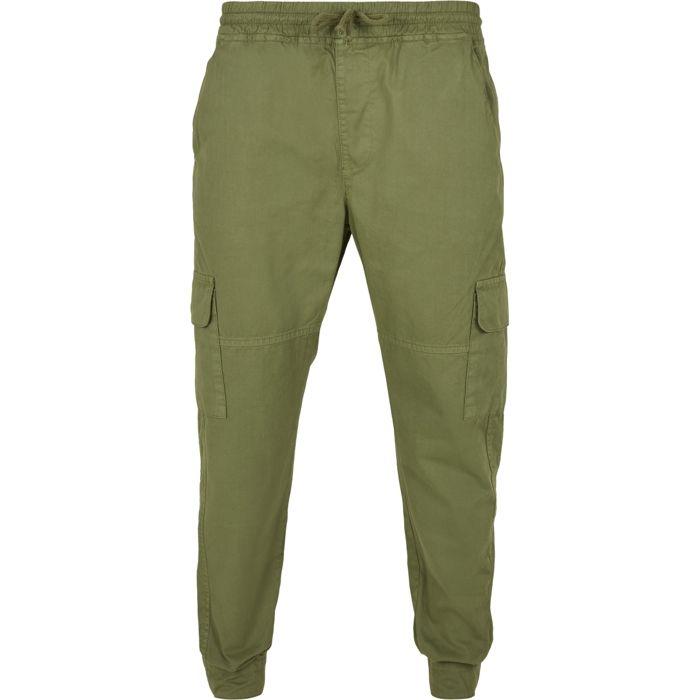 Pantalon Cargo - Urban Classics - Military - Vert Olive - Grandes Tailles - Homme