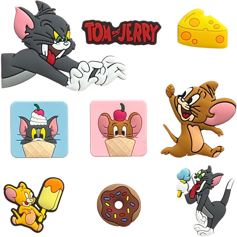 Cartoon Anime Shoe Decoration Buckle Set for Clogs – DIY Accessories