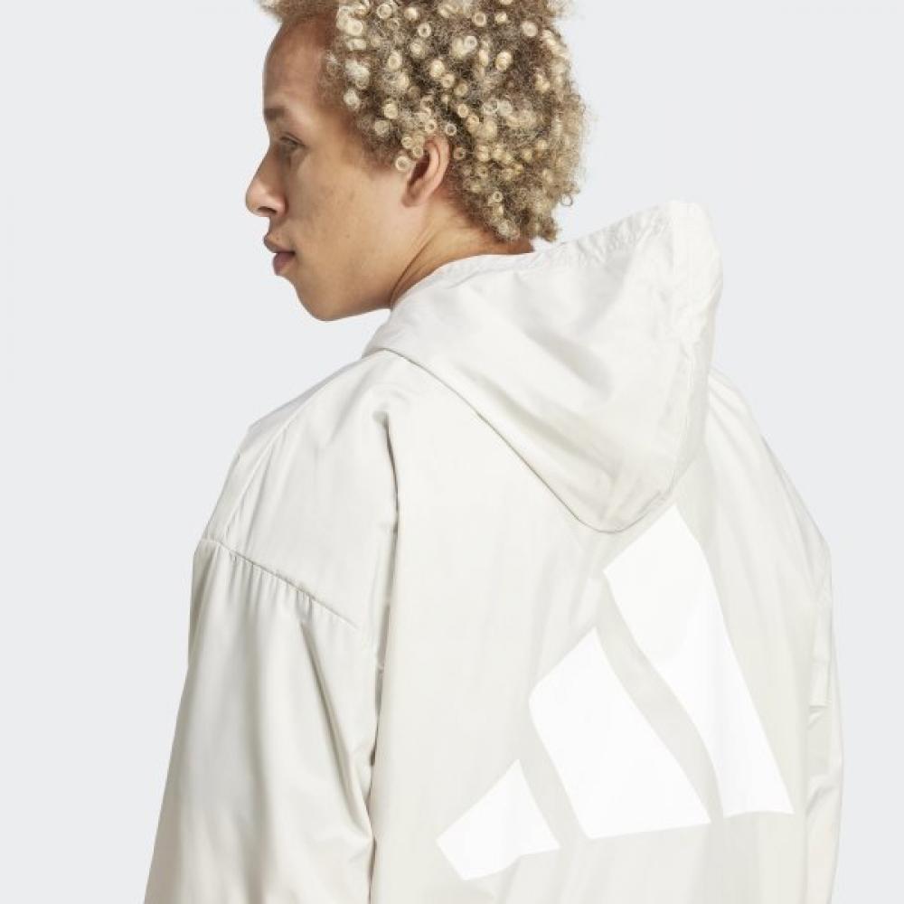 Adidas Essential Big Logo Woven Wind Jacket Made Of UnIsex Functional Fabric That Is Lightweight And Highly Versatile