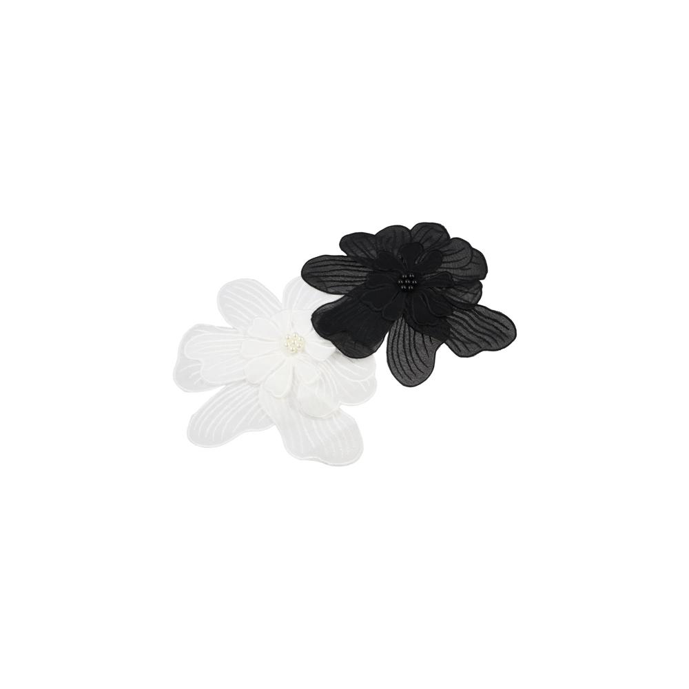 Multi-layer Embroidered Flower Appliques 3D Clothing Applique DIY Clothing Patches Dressmaking
