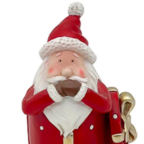 3 шт. Мини-статуэтка Санта-Клауса Вижу Слышу Говорю Зла Смола Рождественское Украшение Стола Коллекционная Фигурка для Дома Стола Офисного Стола Кухни