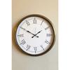 52 Cm Antiqued Metal Retro Decorative Wall Clock