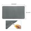 1 шт. Коврик для кофе 30x50 см 40x60 см 40x80 см Коврик для сушки посуды Быстросохнущий Абсорбирующий коврик с резиновой основой 6 цветов