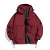 Waterproof Hooded Jacket Outdoor Hiking Handsome Casual Hooded Overalls Men's Jacket