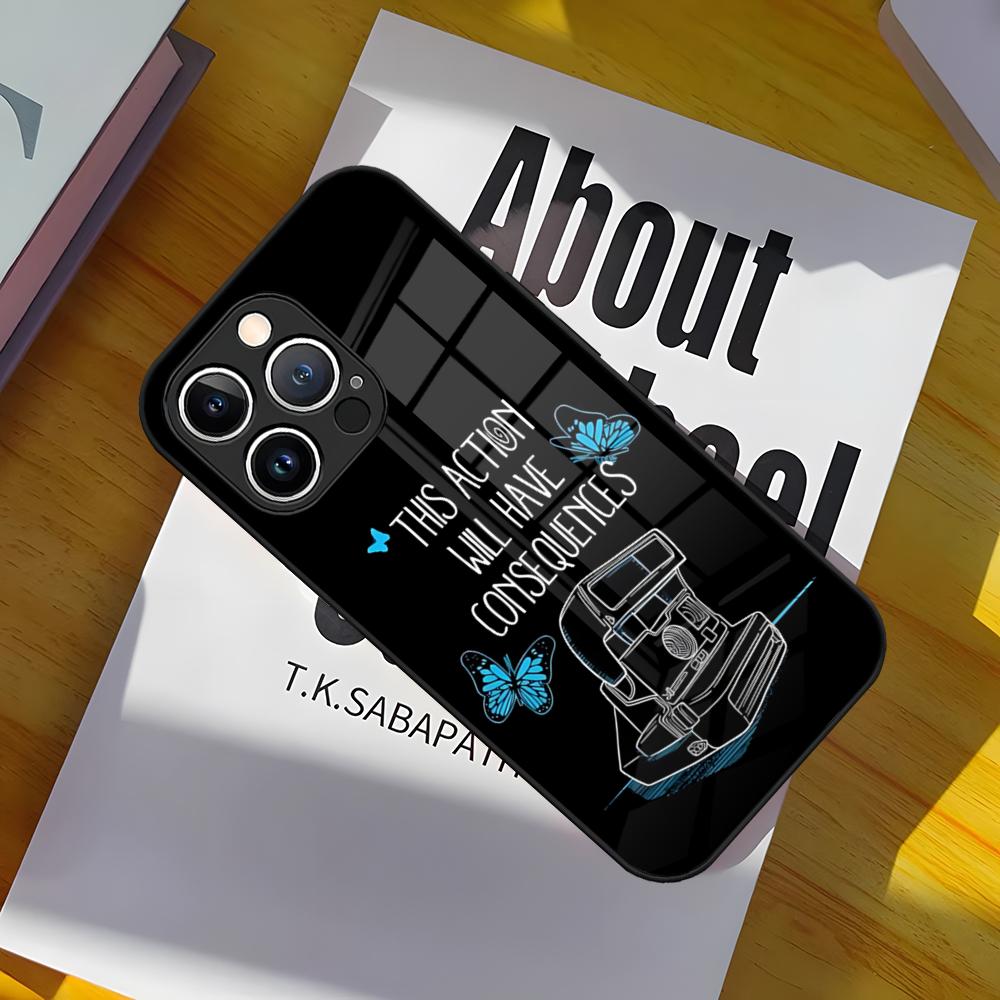 Чехол для телефона Caulfield Life Is Strange 2 Закаленное стекло Задняя крышка для iPhone 15 Pro Max 14 Pro 12 11 13 Mini X XR XS 8 7 Plus SE