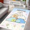 Custom personalization Sumikko Gurashi Area Rug - Perfect For Kitchen, Bathroom,Laundry Room Decor Large Size Available,Gift All Seasons