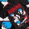 Односторонняя футболка Kuroko No Basuke Тэцуя Куроко Баскетбольная команда старшей школы Сэйрин Аниме Принт Хлопковая футболка Для спорта Фанаты Сёнэн Аниме