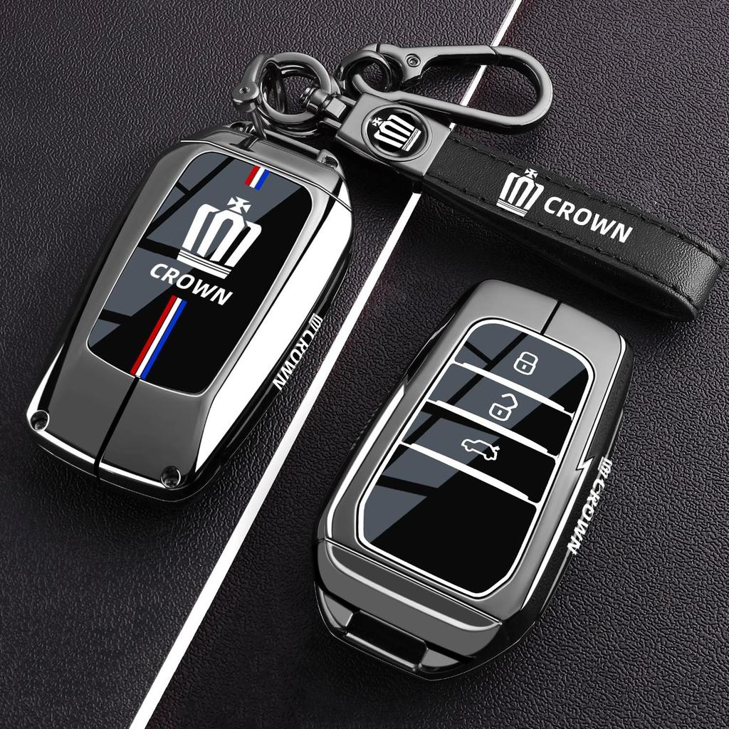 ADG1   2024 New Toyota Crown Land Release Keycase 21/22/23/24 Models 13/14 Luxury Luxury Luxury Edition Car Shell Buckle
