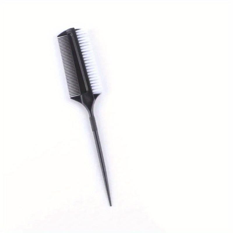 Профессиональная парикмахерская двухсторонняя расческа для окрашивания с нейлоновой кистью для окрашивания волос, расчески для тонирования, кисть для окрашивания волос, инструменты для укладки волос