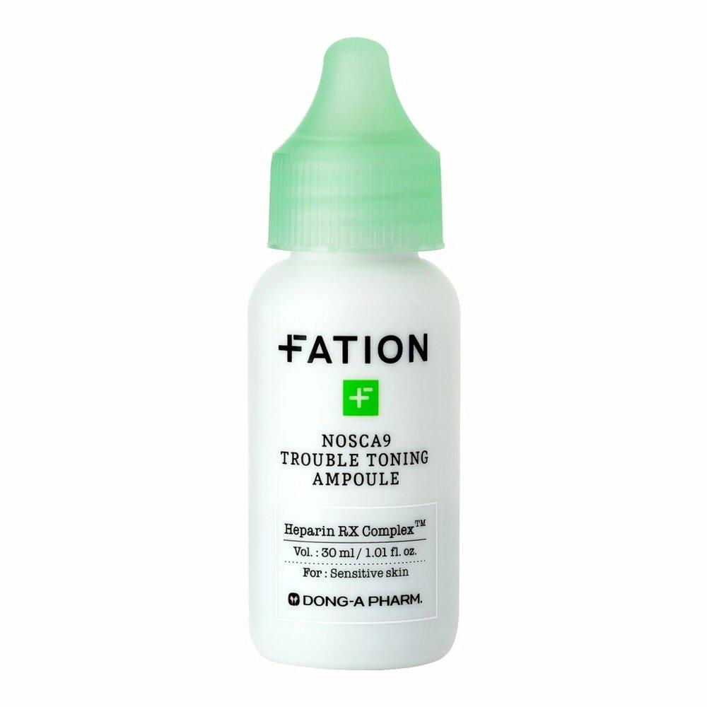 FATION Nosca 9 Trouble Toning Ampoule, 30 мл, ограниченный набор (+Сыворотка от проблем 30 мл и восстанавливающий крем 1 мл*3 шт.)