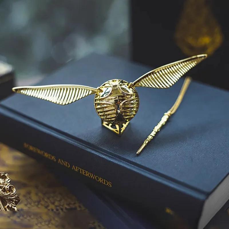 Golden Snitch Jewelry Box Organizer Ring Box Proposal Wedding Souvenirs Creative Jewelry Boxes Storage Girlfriend Birthday Gift