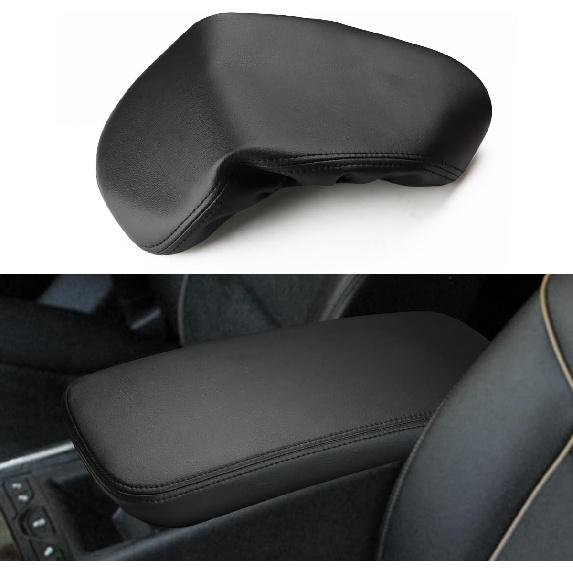 INTGET Center Console Cover for Chevy Impala Accessories 2014-2020 Leather Center Arm Rest Lid Cover Interior Accessories for Chevrolet Impala 2014