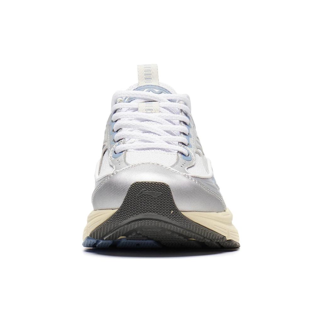 Li Ning Comet LITE Нескользящие Износостойкие Низкие Повседневные Кроссовки Женские Белый Серебристый AGCT236-2